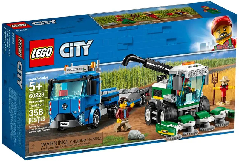LEGO 60223 Transporter kombajnu zdjęcie 2