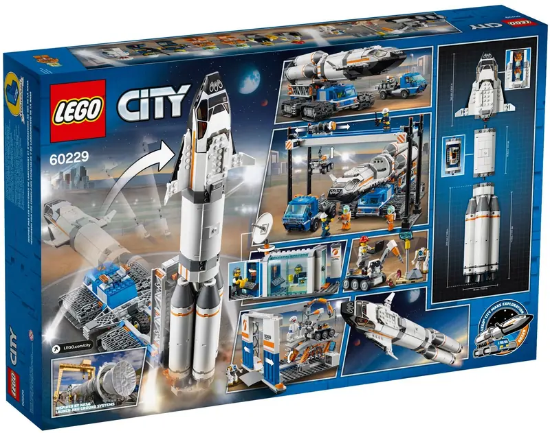 LEGO 60229 Transport i montaż rakiety zdjęcie 5
