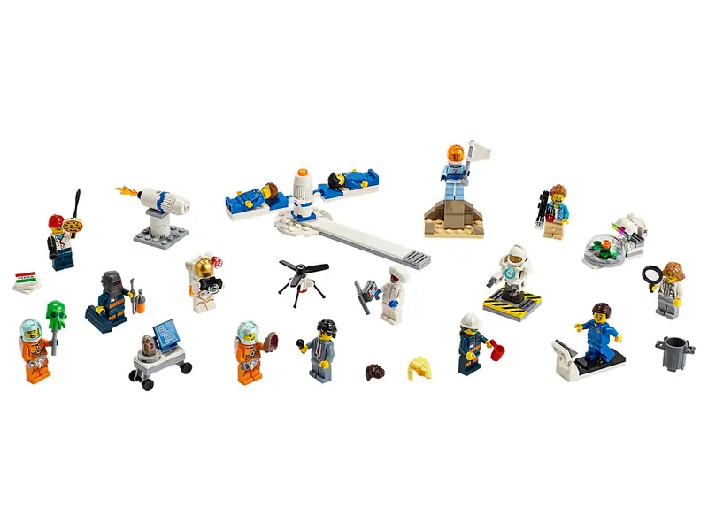 LEGO 60230 Badania kosmiczne - zestaw minifigurek