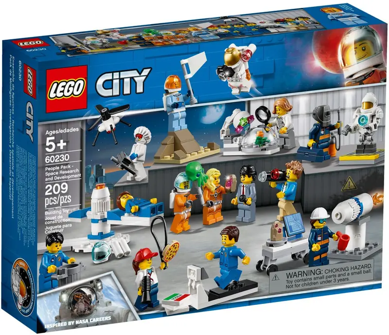 LEGO 60230 Badania kosmiczne - zestaw minifigurek zdjęcie 2