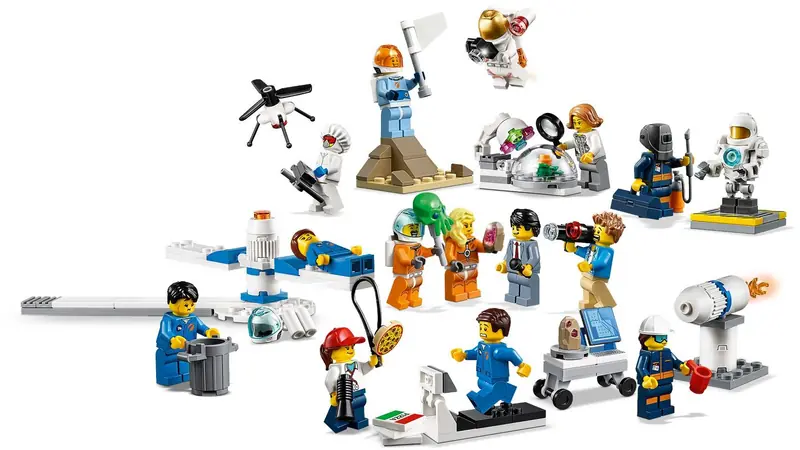 LEGO 60230 Badania kosmiczne - zestaw minifigurek zdjęcie 3