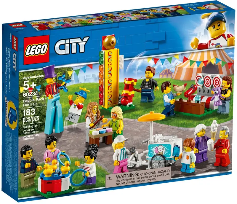 LEGO 60234 Wesołe miasteczko - zestaw minifigurek zdjęcie 2
