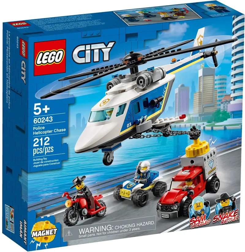 LEGO 60243 Pościg helikopterem policyjnym zdjęcie 2