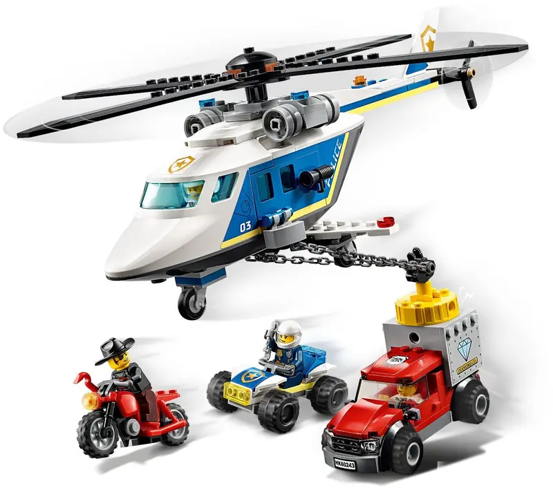 LEGO 60243 Pościg helikopterem policyjnym zdjęcie 3