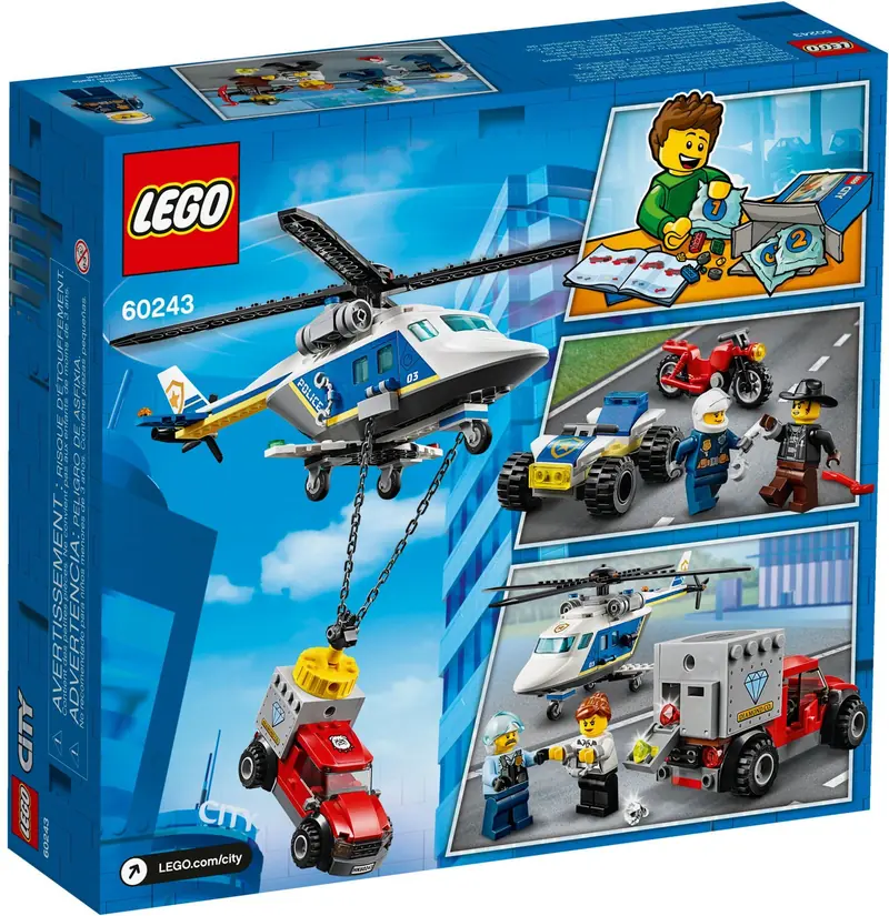 LEGO 60243 Pościg helikopterem policyjnym zdjęcie 5