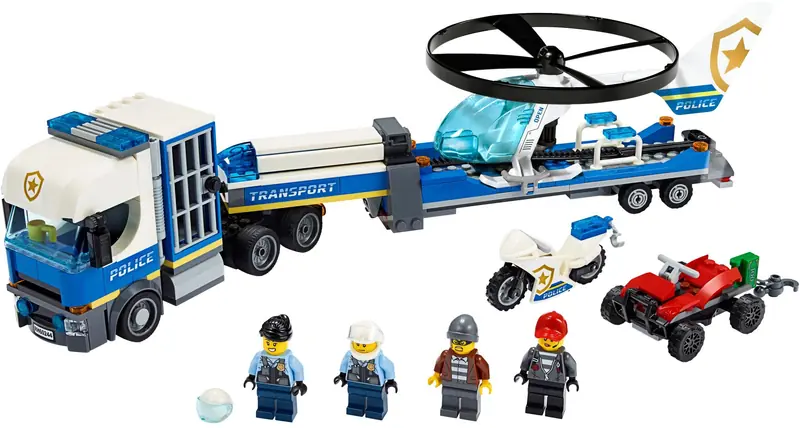LEGO 60244 Laweta helikoptera policyjnego