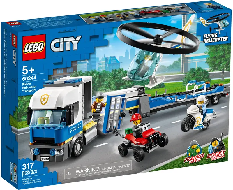 LEGO 60244 Laweta helikoptera policyjnego zdjęcie 2