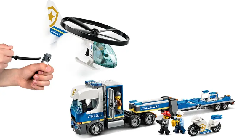 LEGO 60244 Laweta helikoptera policyjnego zdjęcie 4