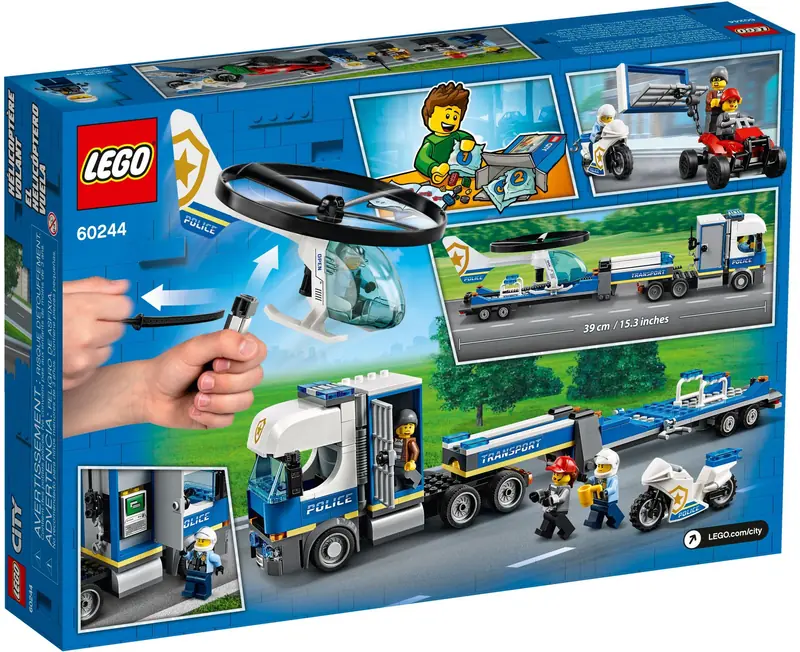 LEGO 60244 Laweta helikoptera policyjnego zdjęcie 5