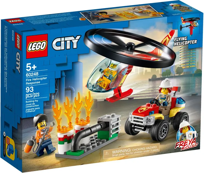 LEGO 60248 Helikopter strażacki leci na ratunek zdjęcie 2