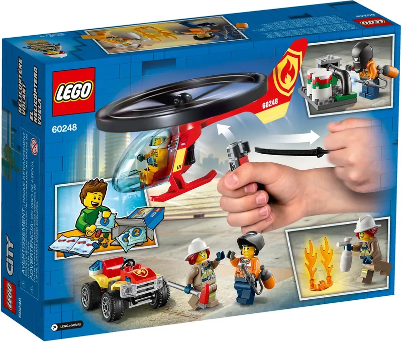 LEGO 60248 Helikopter strażacki leci na ratunek zdjęcie 4
