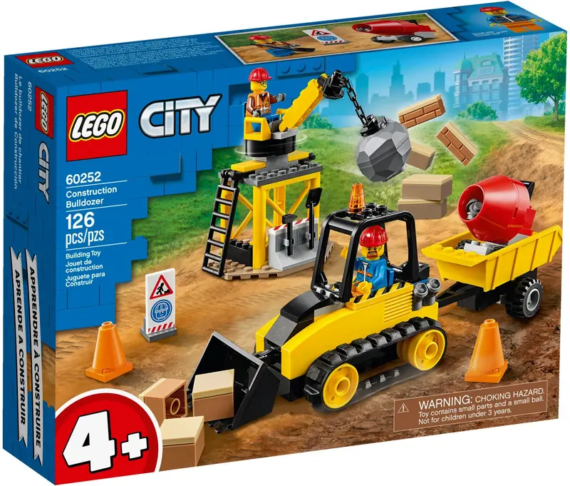 LEGO 60252 Buldożer budowlany zdjęcie 2