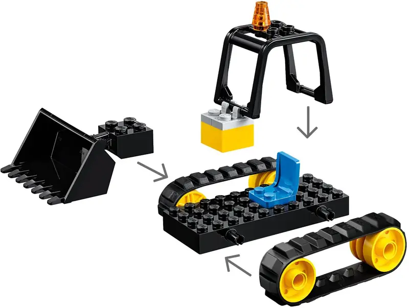 LEGO 60252 Buldożer budowlany zdjęcie 4
