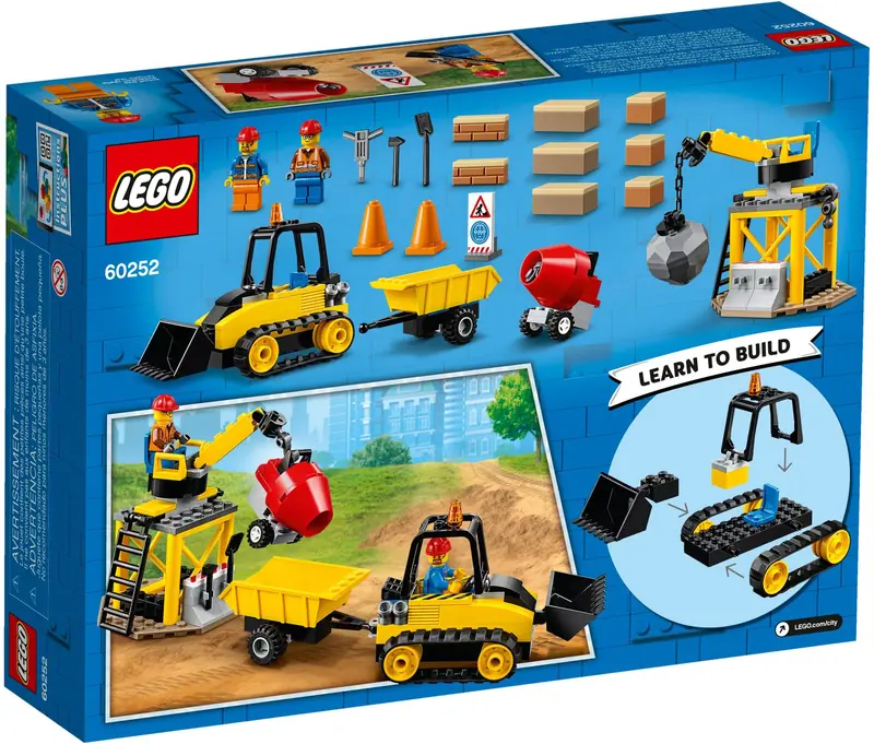 LEGO 60252 Buldożer budowlany zdjęcie 5