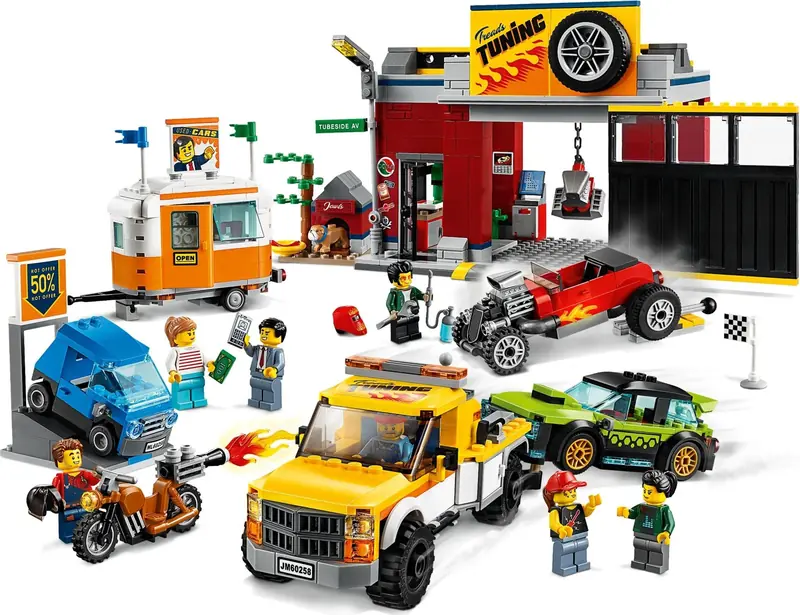 LEGO 60258 Warsztat tuningowy zdjęcie 5