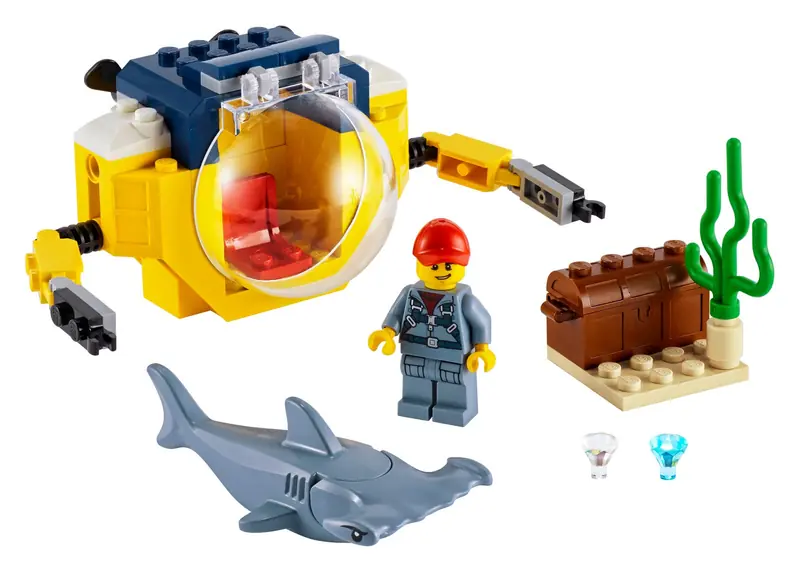 LEGO 60263 Oceaniczna miniłódź podwodna