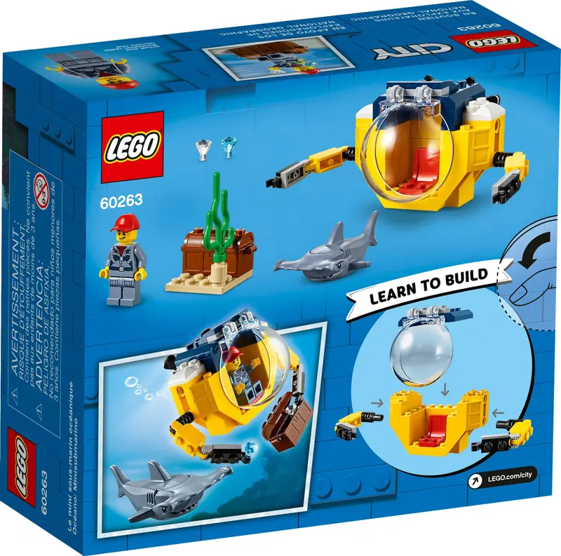 LEGO 60263 Oceaniczna miniłódź podwodna zdjęcie 6