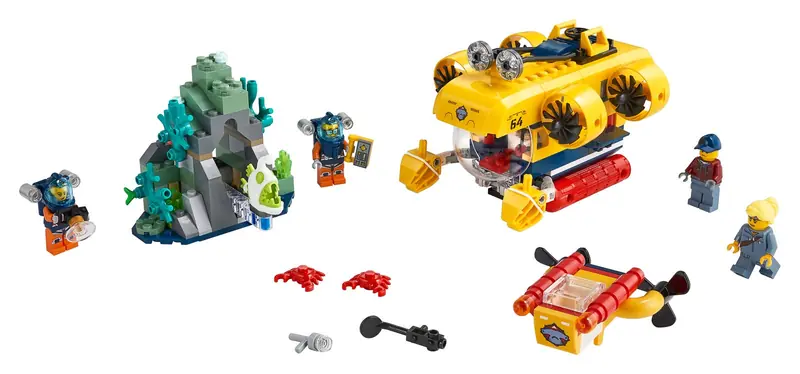 LEGO 60264 Łódź podwodna badaczy oceanu