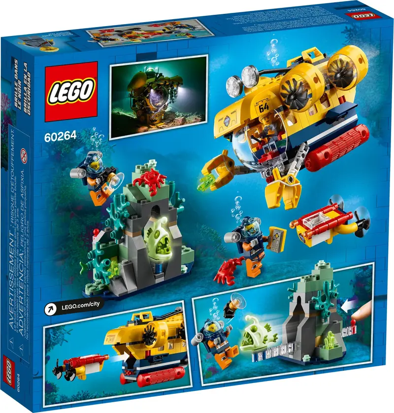 LEGO 60264 Łódź podwodna badaczy oceanu zdjęcie 6