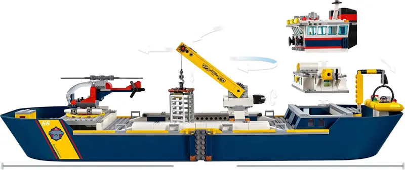 LEGO 60266 Statek badaczy oceanu zdjęcie 4