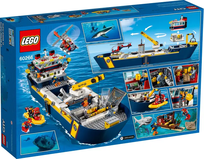 LEGO 60266 Statek badaczy oceanu zdjęcie 6