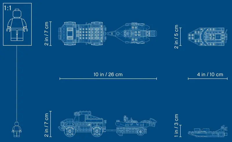 LEGO 60272 Transport łodzi policji specjalnej zdjęcie 10