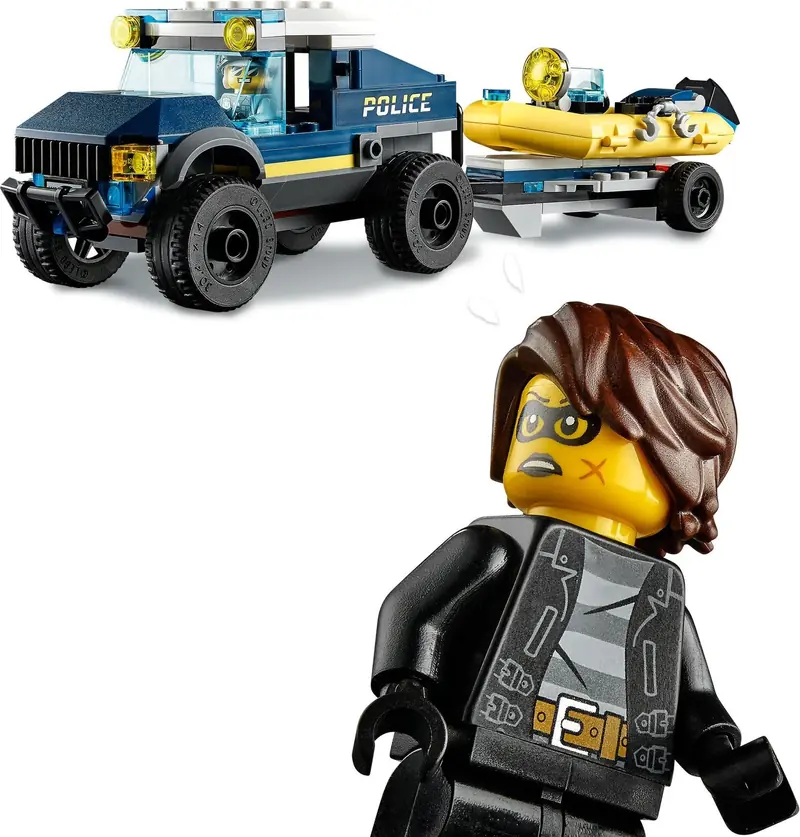 LEGO 60272 Transport łodzi policji specjalnej zdjęcie 4