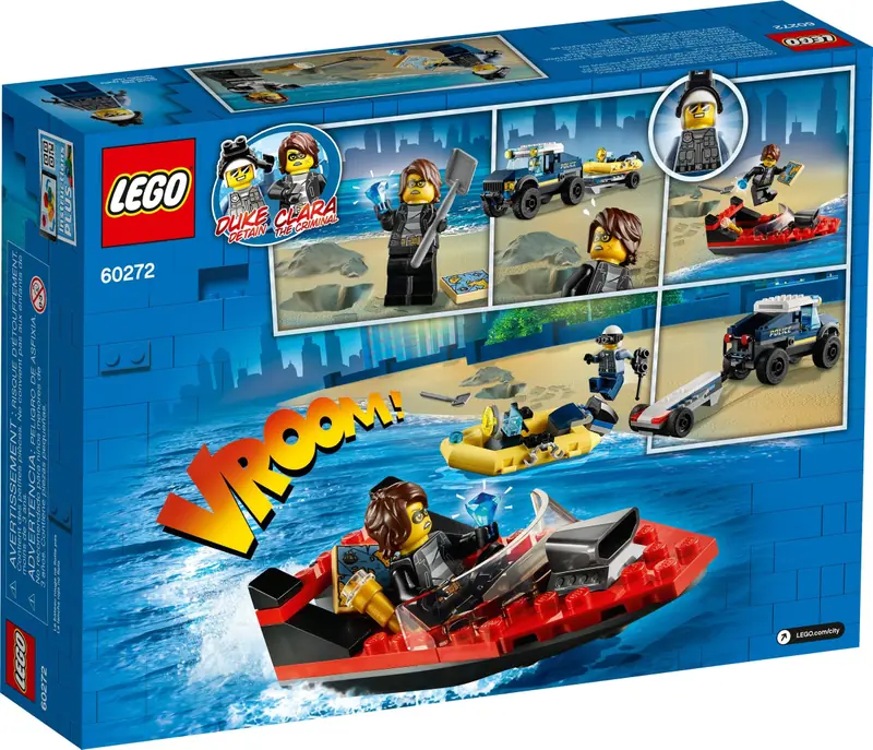 LEGO 60272 Transport łodzi policji specjalnej zdjęcie 6