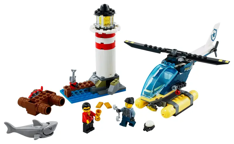 LEGO 60274 Policja specjalna i zatrzymanie w latarni morskiej