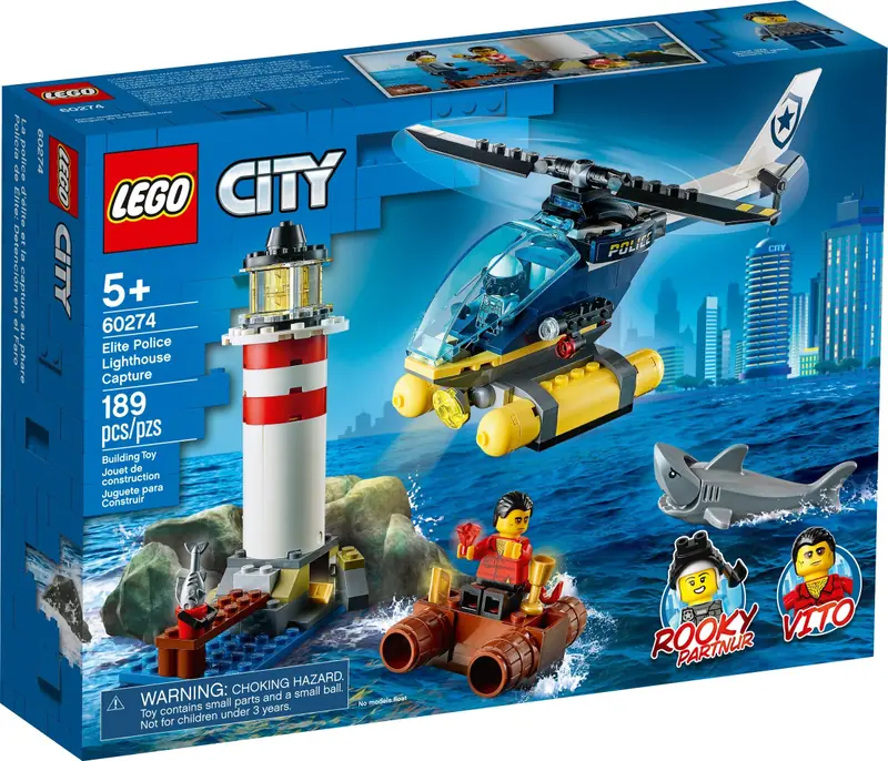 LEGO 60274 Policja specjalna i zatrzymanie w latarni morskiej zdjęcie 2