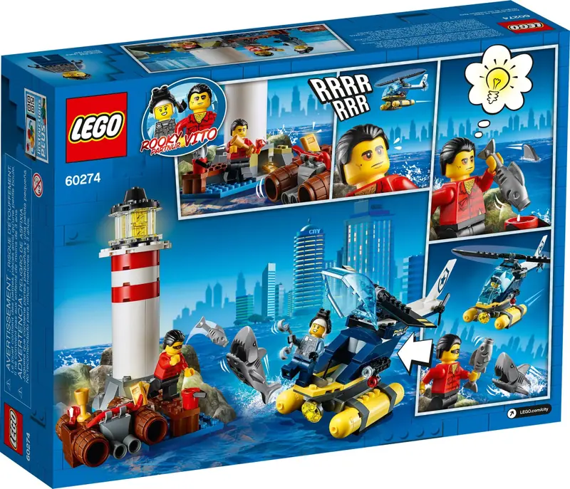 LEGO 60274 Policja specjalna i zatrzymanie w latarni morskiej zdjęcie 6