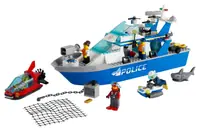 LEGO 60277 Policyjna łódź patrolowa