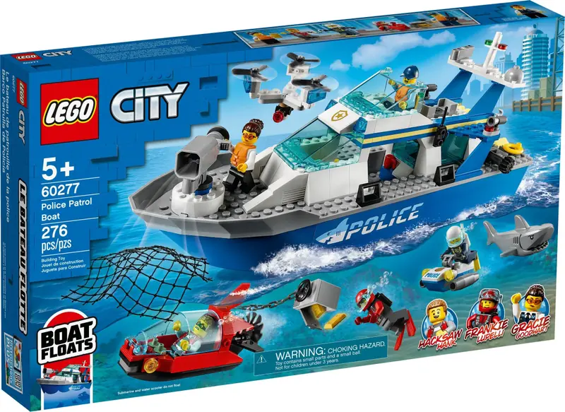 LEGO 60277 Policyjna łódź patrolowa zdjęcie 6
