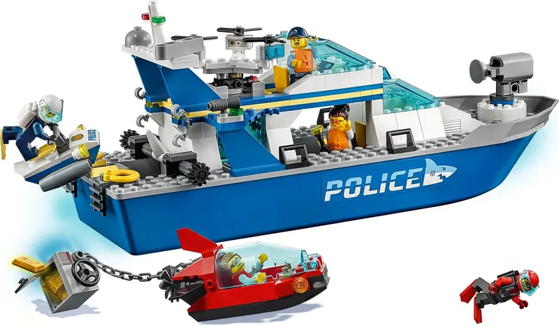 LEGO 60277 Policyjna łódź patrolowa zdjęcie 5