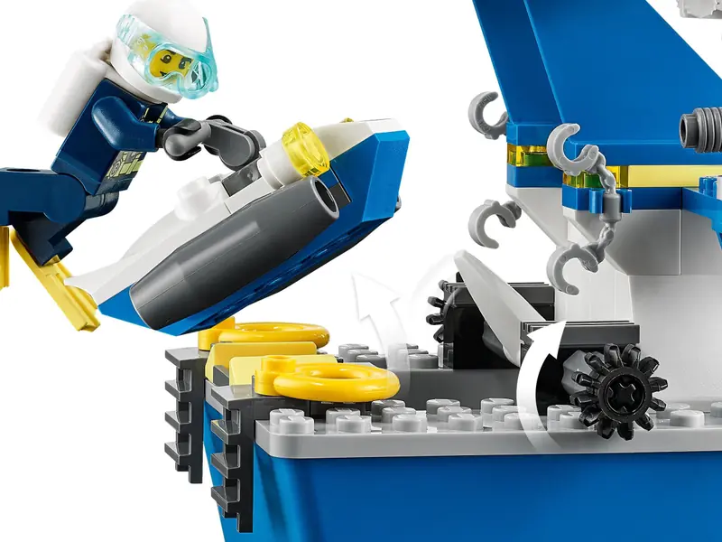 LEGO 60277 Policyjna łódź patrolowa zdjęcie 9
