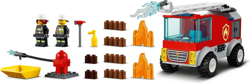 LEGO 60280 Wóz strażacki z drabiną zdjęcie 4