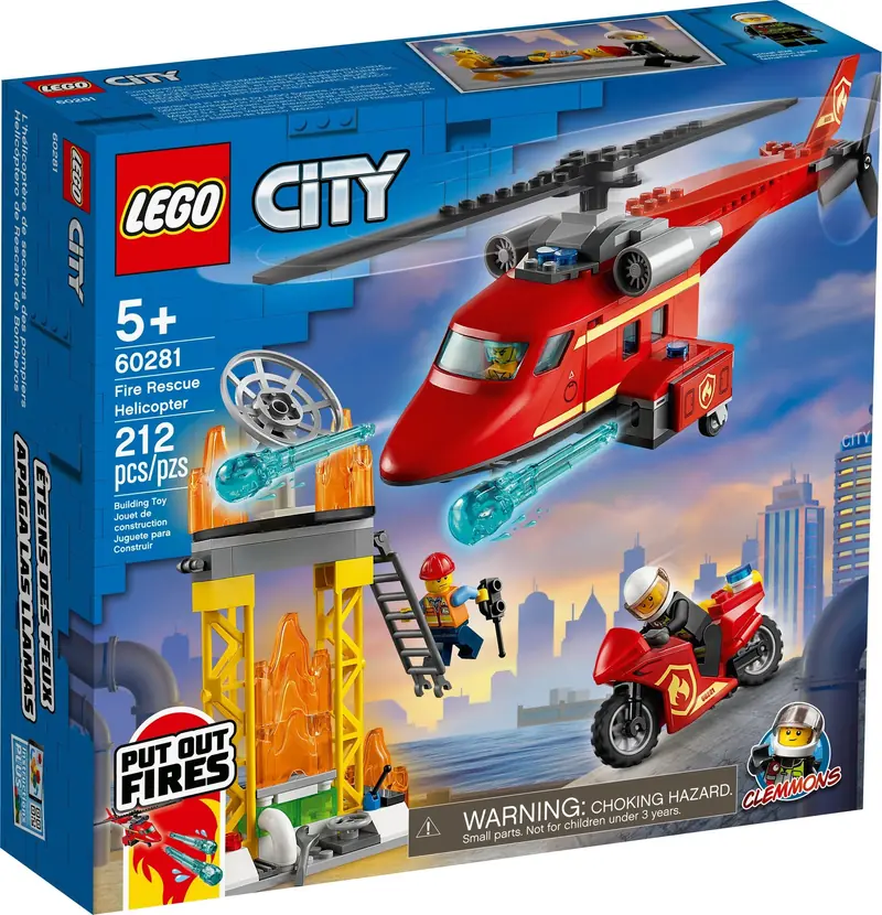 LEGO 60281 Strażacki helikopter ratunkowy zdjęcie 2