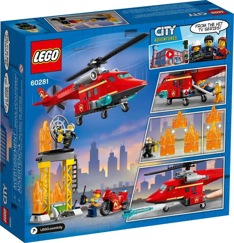 LEGO 60281 Strażacki helikopter ratunkowy zdjęcie 5
