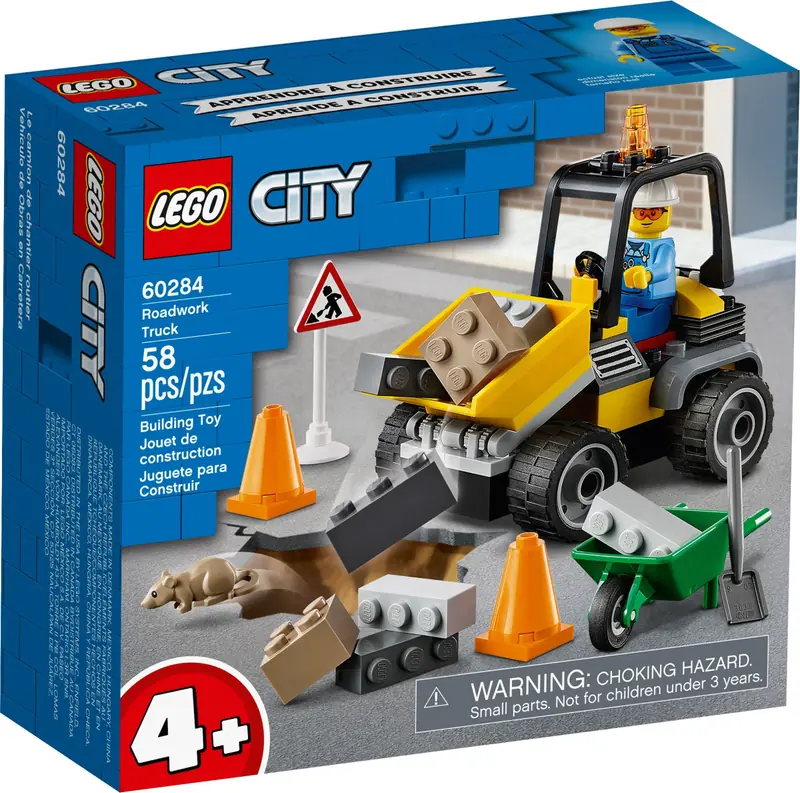 LEGO 60284 Pojazd do robót drogowych zdjęcie 2