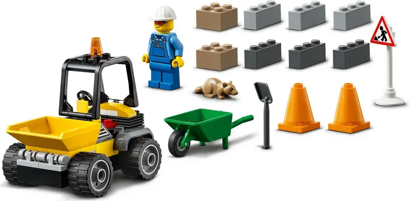 LEGO 60284 Pojazd do robót drogowych zdjęcie 4