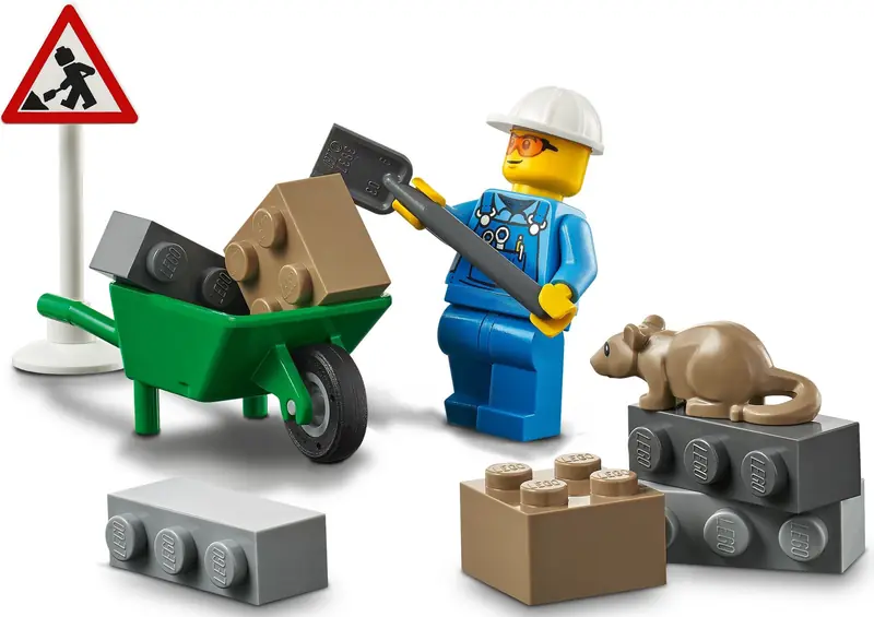 LEGO 60284 Pojazd do robót drogowych zdjęcie 5
