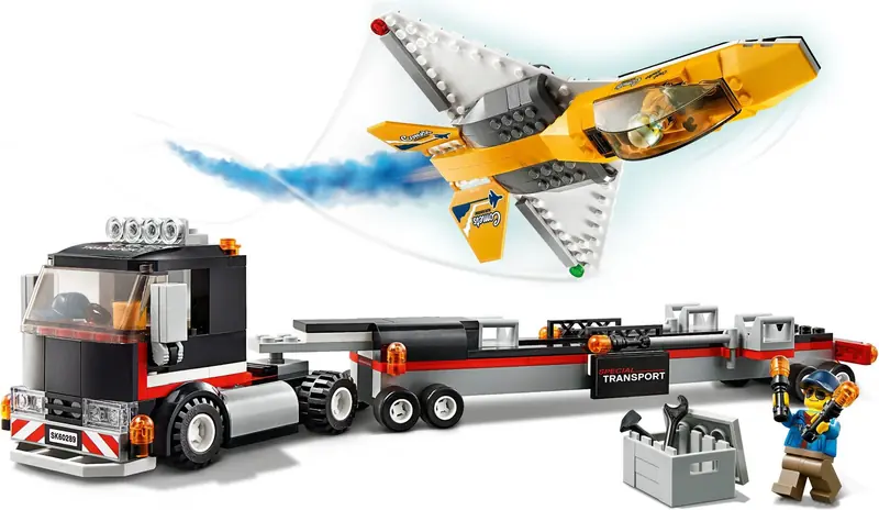 LEGO 60289 Transporter odrzutowca pokazowego zdjęcie 7