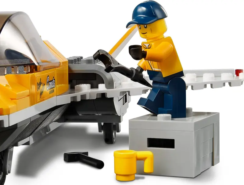 LEGO 60289 Transporter odrzutowca pokazowego zdjęcie 11