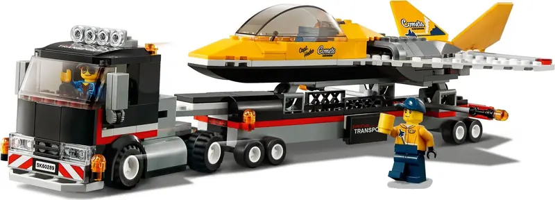 LEGO 60289 Transporter odrzutowca pokazowego zdjęcie 4
