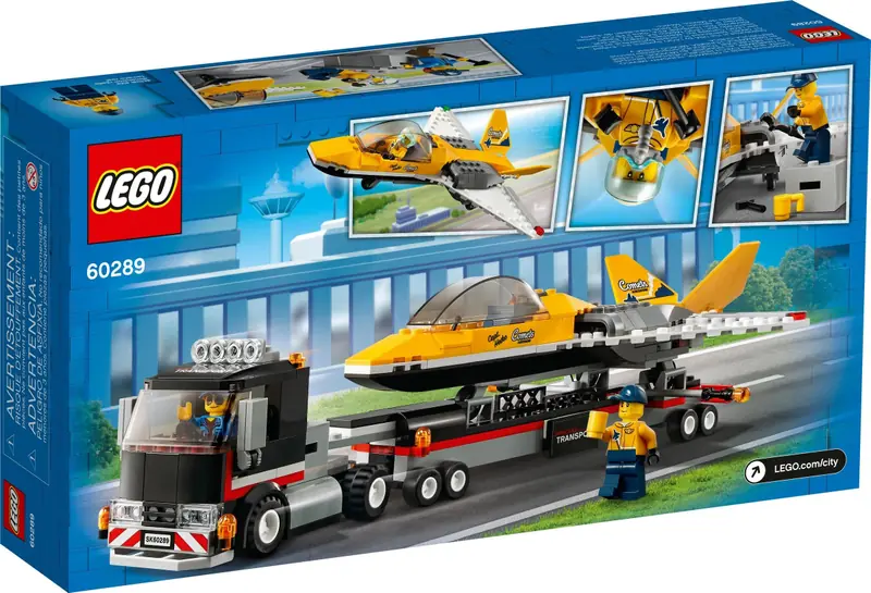 LEGO 60289 Transporter odrzutowca pokazowego zdjęcie 6