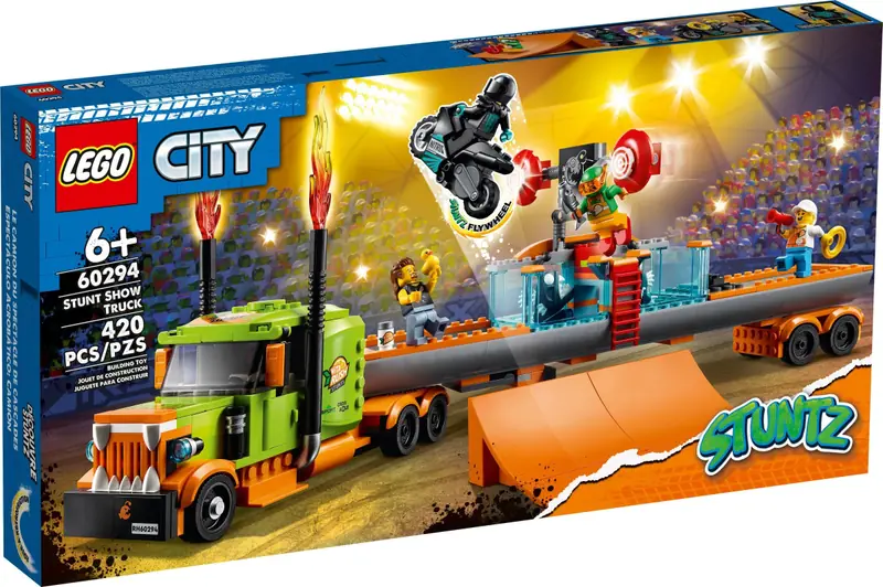 LEGO 60294 Ciężarówka kaskaderska zdjęcie 2