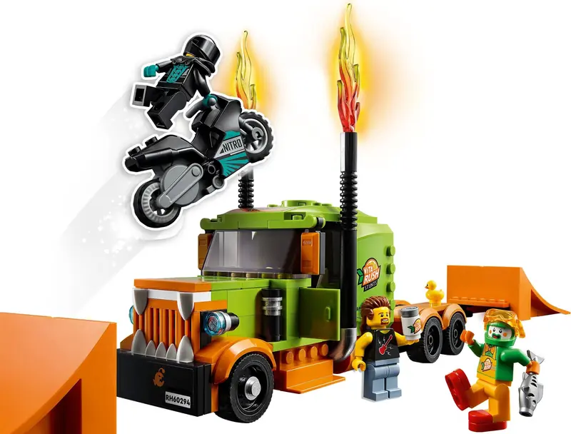 LEGO 60294 Ciężarówka kaskaderska zdjęcie 9