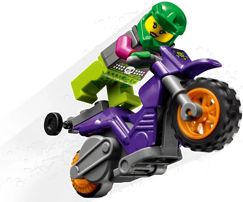 LEGO 60296 Wheelie na motocyklu kaskaderskim zdjęcie 5