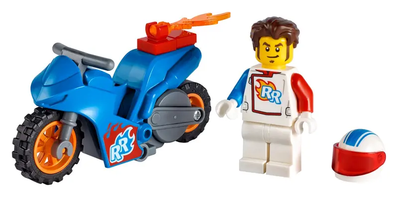 LEGO 60298 Rakietowy motocykl kaskaderski
