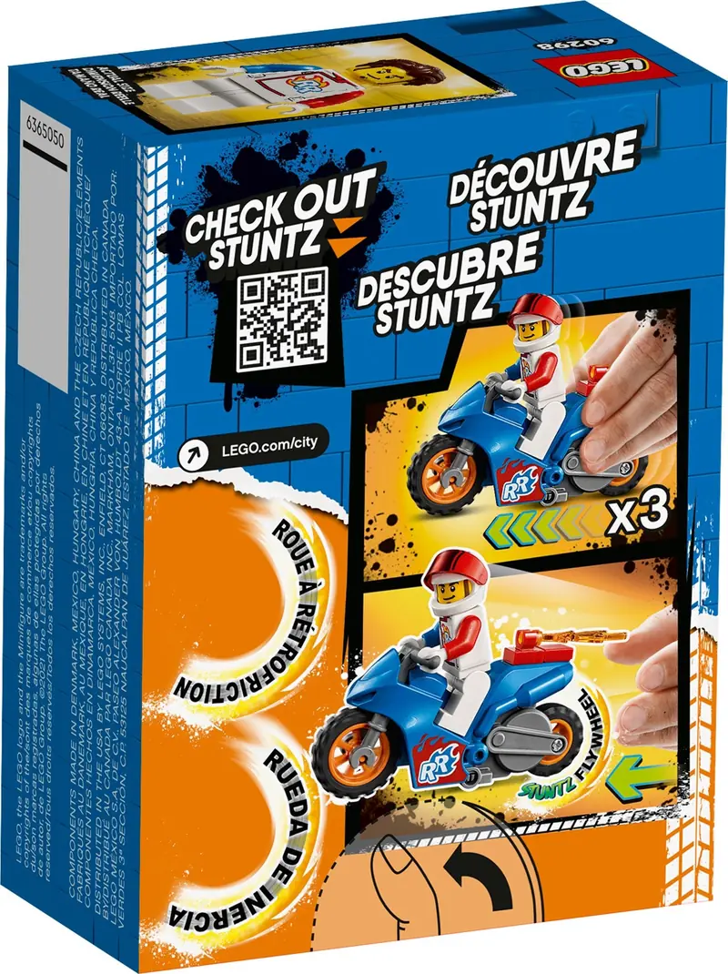 LEGO 60298 Rakietowy motocykl kaskaderski zdjęcie 5